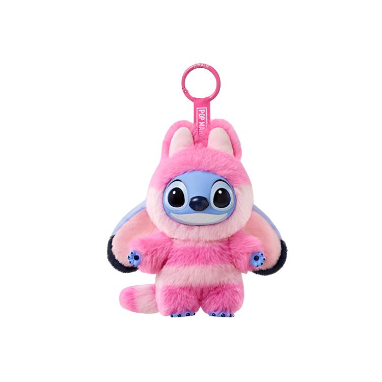 POP MART Stitch Collection Plush Charm Vinyl Mystery Boxes Single Mystery Box/Full Box 9 Pcs PPMT-2602-0009