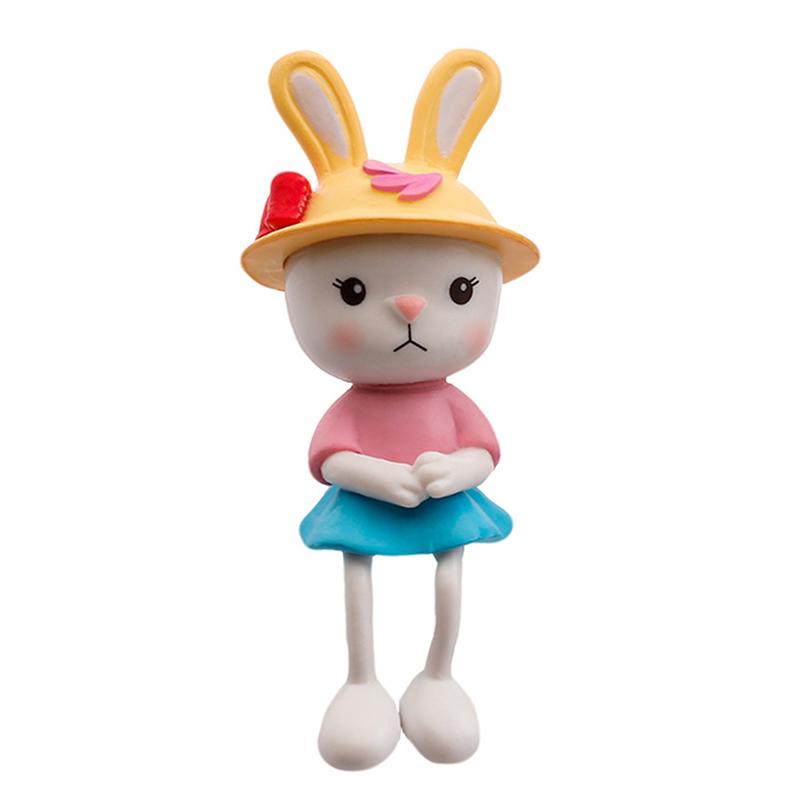 4 bucăți/set Piciorușe agățate de iepure Mașină de decorare interioară Ornament de masă