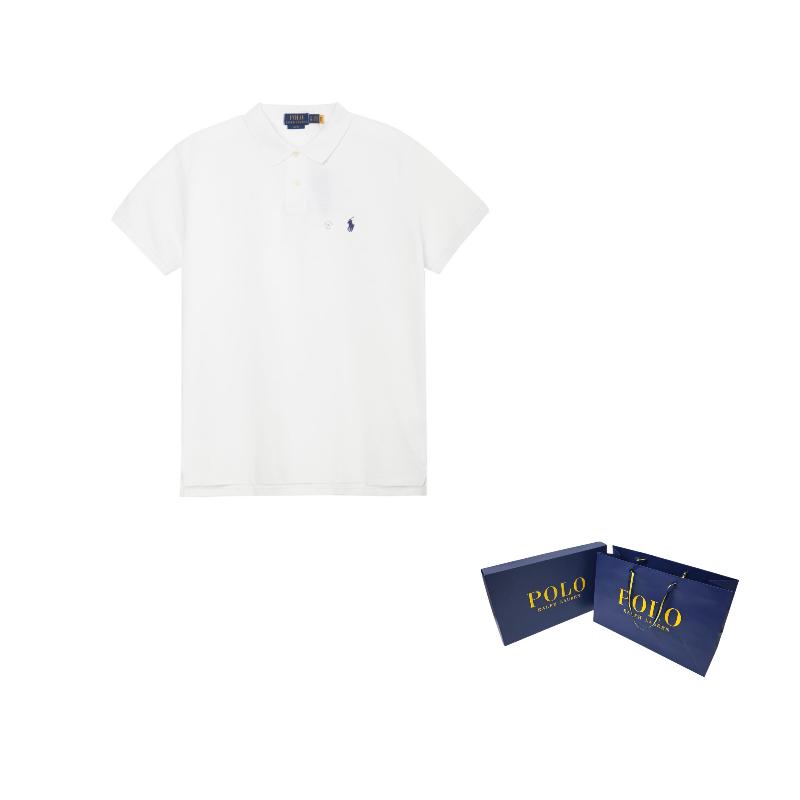 Polo Ralph Lauren Logo Embroidered Polo Shirt 710548797-001