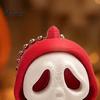 Portable Bag Accessory Mini Screaming Skeleton Keychain Pendant, 3D Printed Halloween Pendant Hanging Decor, Backpack Schoolbag Purse Charm