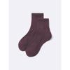 Gu Rib Pile Ankle Socks
