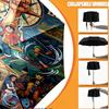Custom Name Personalized ONE PIECE Print Umbrella, Auto Open Close, 8‑Rib Sturdy Frame, Commute Camping Hiking Use, Birthday Gift