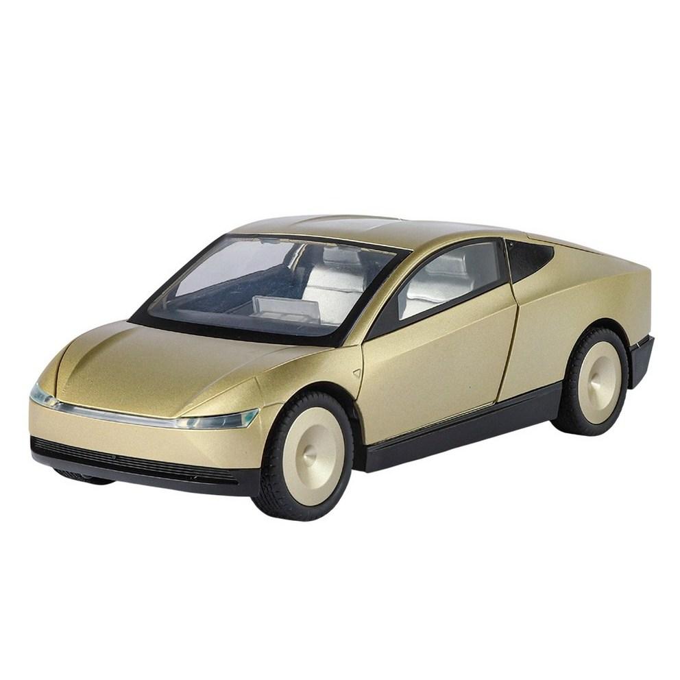 MyCar 1:24 Die-cast Alloy Tesla Cybercab Robotaxi Model Car Figurine - Gold