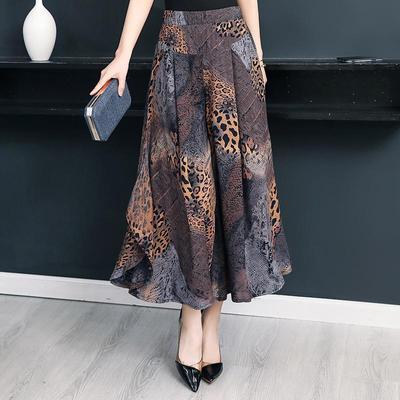 Dameslosse Rok Zomer Herfst Casual Hoge Taille Dansen Wijde Pijpen Broeken Boheemse Mode Stijl Broeken