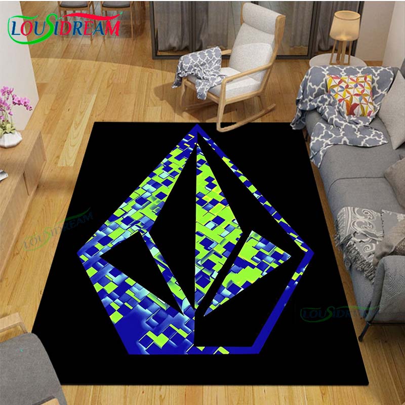 Módní V-VOLCOMS Koberce Dekorace Ložnice Dekorace Obývacího Pokoj Koberce pro Ložnici Koberec Anime Koberec Plošný Koberec