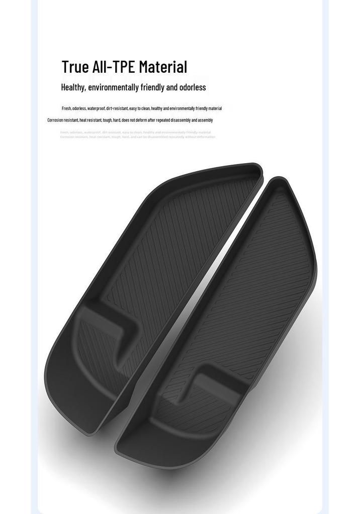 Xiaopeng X9 Car Door Storage Box Slot Mat Accessories for Extended Range Version - Fits 26 Models