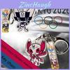 Unieke Sleutelhanger Olympische Spelen Tokio 2020 Met Duurzaam Acryl Hanger Miraitowa Someity