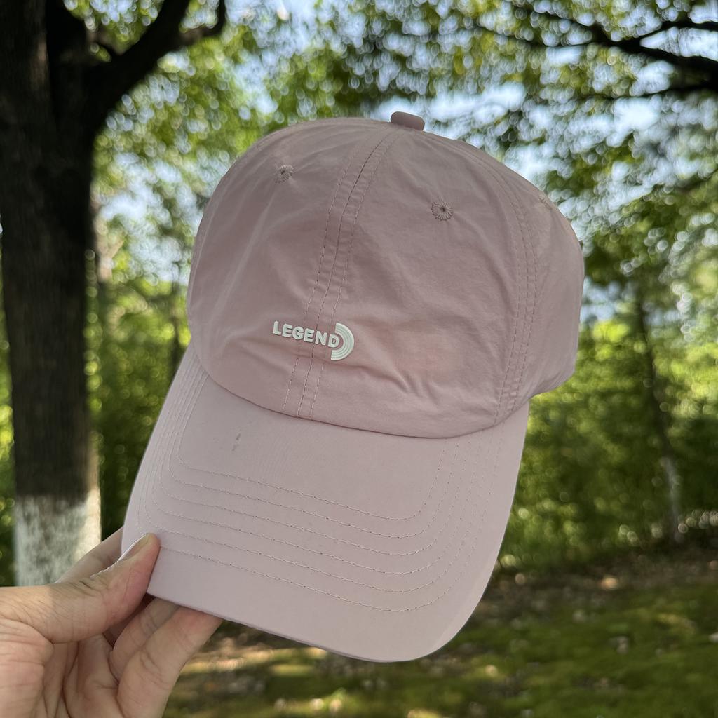 Hat Women's Spring and Summer Quick-drying Cap, Wide-brimmed Sunscreen Visor, Foreign Style Shows Face, Small Baseball Cap Men