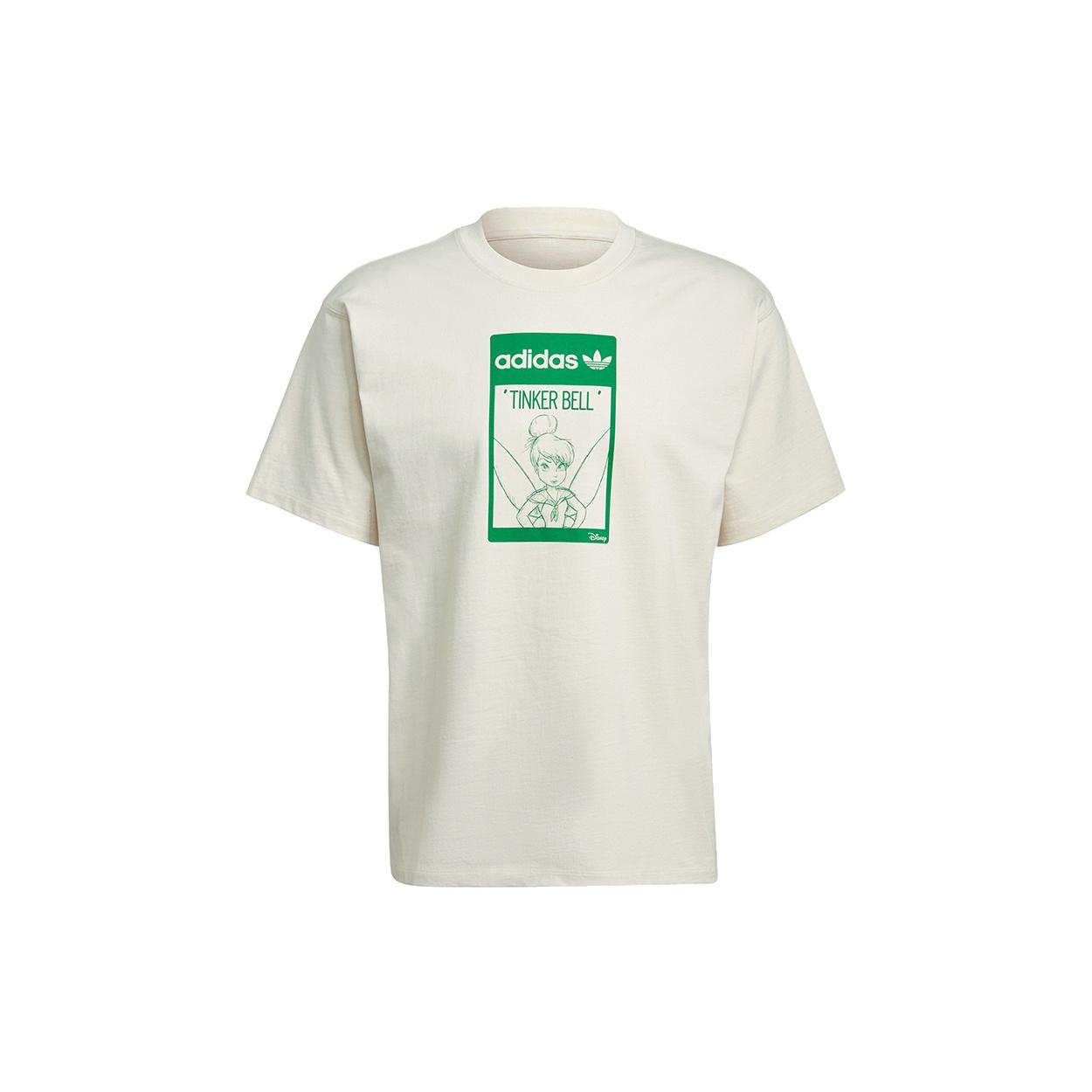 adidas originals x Disney Tinker Bell Printed Unisex Creamy-white Men s GP3392 XL