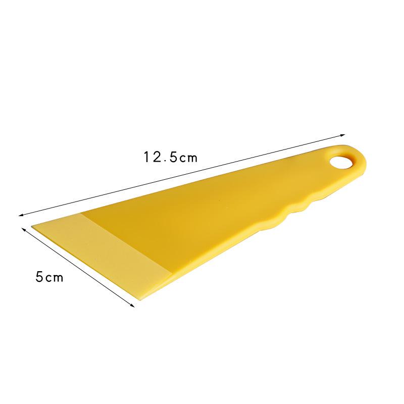 

High-Temperature Resistant Wallpaper & Baking Film Squeegee – Seam Filler, Edge Trimmer, Front Windshield Hard Scraper Tool
