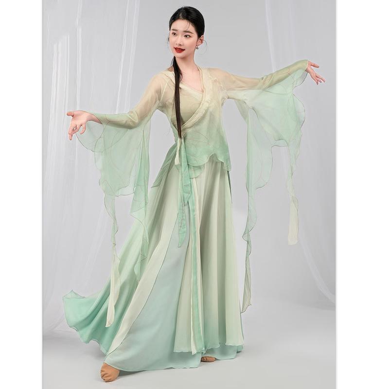 Women s Gradient Classical Dance Costume L