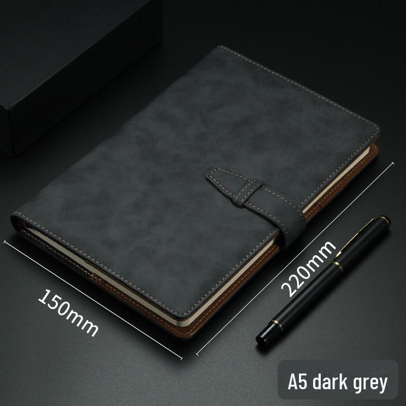 Customized A5 Thickened Notepad with Creative Buckle and Logo for Business