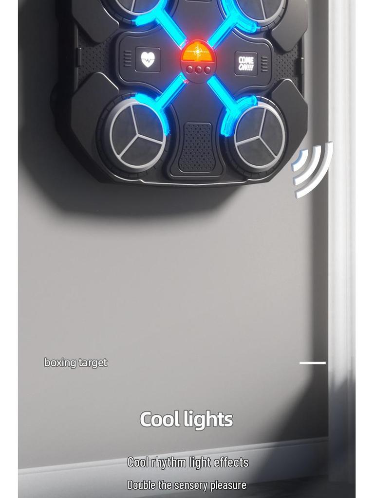 "Kids' Smart Bluetooth Music Boxing Trainer: Fitness & Decompression Toy"