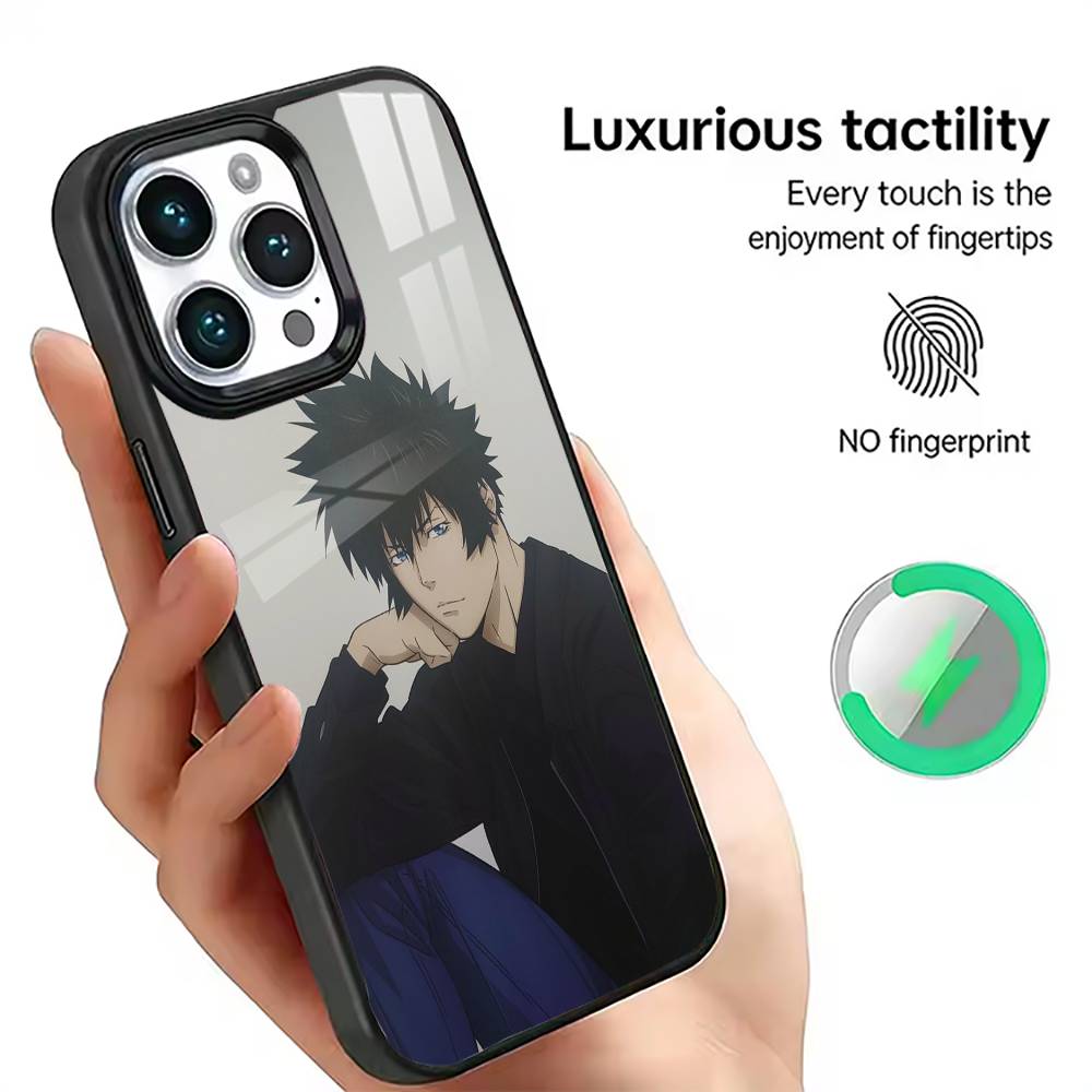 Overlord Shinya Kogami Phone Case Magnetic with Magsafe Wireless Charging For iPhone17,16,15,14,13,12,11 Plus,Pro iPhone12