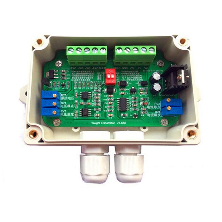 JY-S61/JY-S81 DC 18-16V Weighing Transmitter Weighing Amplifier Load Cell Voltage Current Converter 1-11 MA Load Cell Amplifier