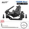 NUTT MTB Mountain Bicycle Discs Brake Red Color Brakes Line Caliper 160MM Disk 180MM Rotor For BMX Scooter Front Rear Bike Parts