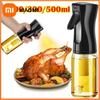 200/300/500 ML Ölspray Küche Haushalt Speiseöl Olivenölspray Plastikflasche Zerstäubter Nebelöltank Heißluftfritteuse Sprühflasche