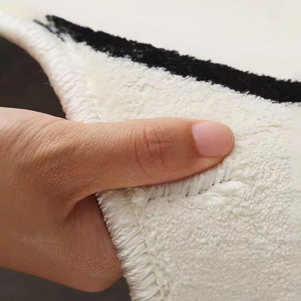 Halloween Ghost Pumpkin Cashmere Door Mat Non-slip Bathroom Mat Absorbent Microfiber Bathroom Rugs Kitchen Home Decoration