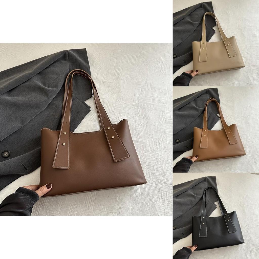 Leather Highquality Pu Womens Tote Bag With Unique Stitching Detail Ideal For Outings Daily