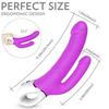 Female Vaginal Massager Double Dildo 9 * 9 Vibration Vibrator Dildo G Spot Anal Powerful Vibrating Toy Female Masturbation for Women Couple
