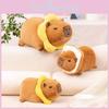 Adorable Capybara Plush Toy With Soft Short Plush Fabric Ideal For Kids And Collectors