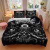3pcs Spectralize: Anime Horror Bedding Set - Includes One Quilt Cover and Two Pillowcases (No Core) - Perfect for Bedroom and Guest Room Dec