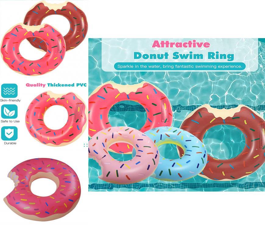 Childrens Inflatable Pool Ring With Pvc Material For Water Play And Swimming Safety