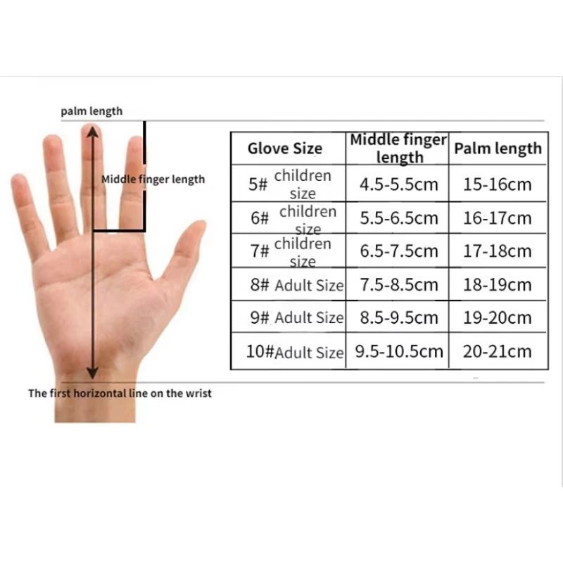 Kid's Soccer Goalkeeper Gloves Adults Soccer Goalkeeper Gloves Protection Goal Thickened Latex Football Children Goalie Gloves
