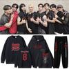 Moletom com Capuz de Lã Stray Kids 2024 Tour "domiNATE" K-pop