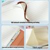 Zuolanze A5 Magnetic Tri-Fold Floral Leather Notebook