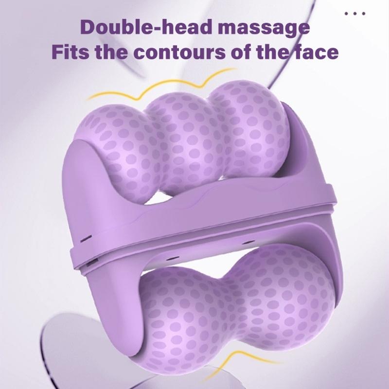 Rechargeable Cryo Rollers Massage Tool With Builts In Cooling Technology For Skin Soothing And Tension Relief