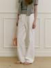 MOAT Plain Cotton Pants (Off-White)