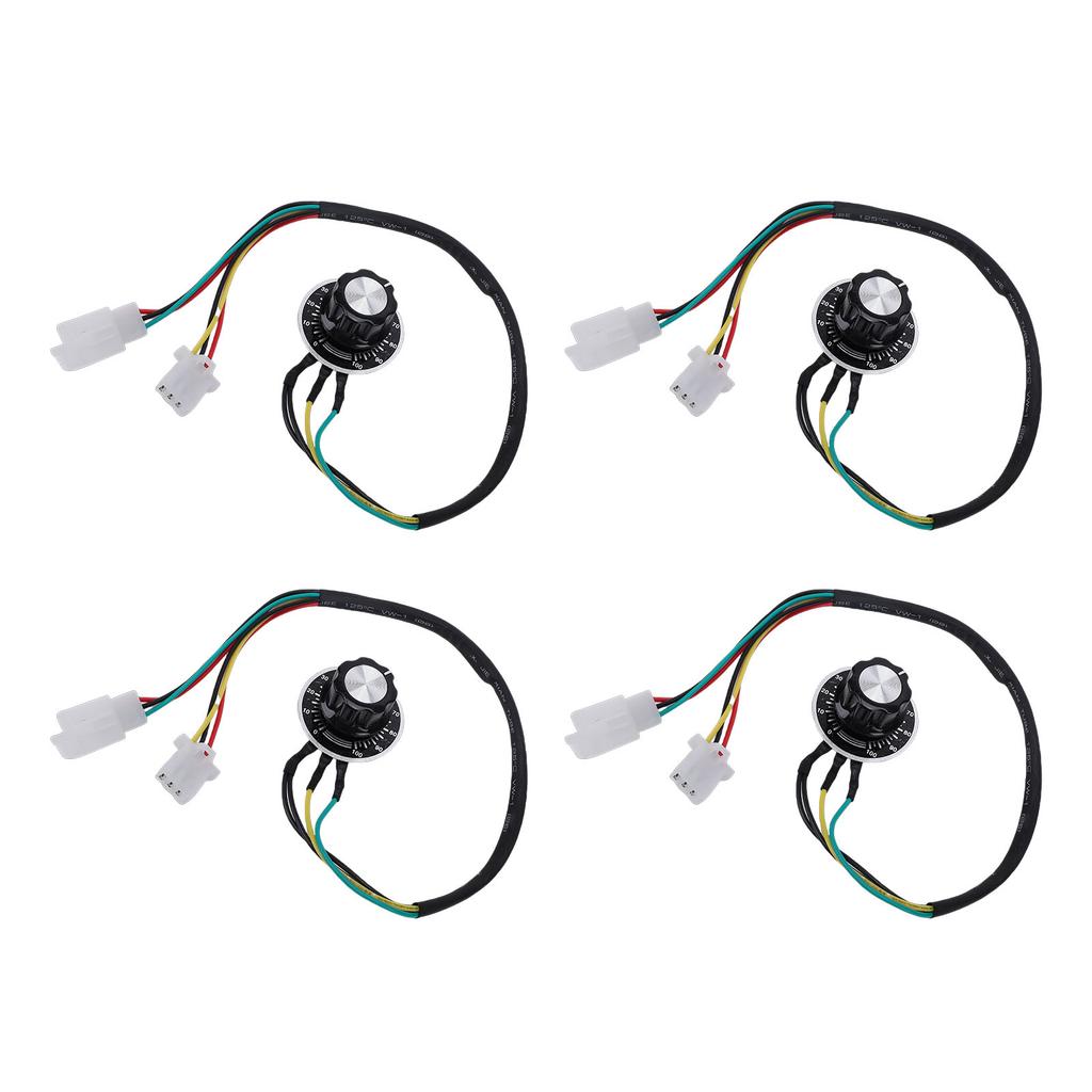 Knob Speed Limiter 3 Gears Speed Motorcycle Twist Speed Limit Knob for ATV UTV Go Kart Mower
