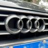 hot A7 2012-2023 4 Ring Logo ABS Directly Covered Emblem Car Hood Front Grill Rear Trunk Emblem Badge A7 Refit Accessory