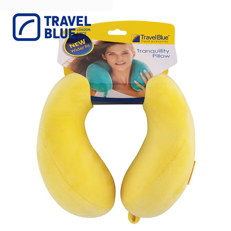 

TRAVEL BLUE Memory Foam U-Pillow and Thermos Set