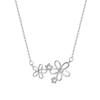 Zircon Small Flower Necklace for Women - Elegant & Gentle Forest Style Clavicle Chain