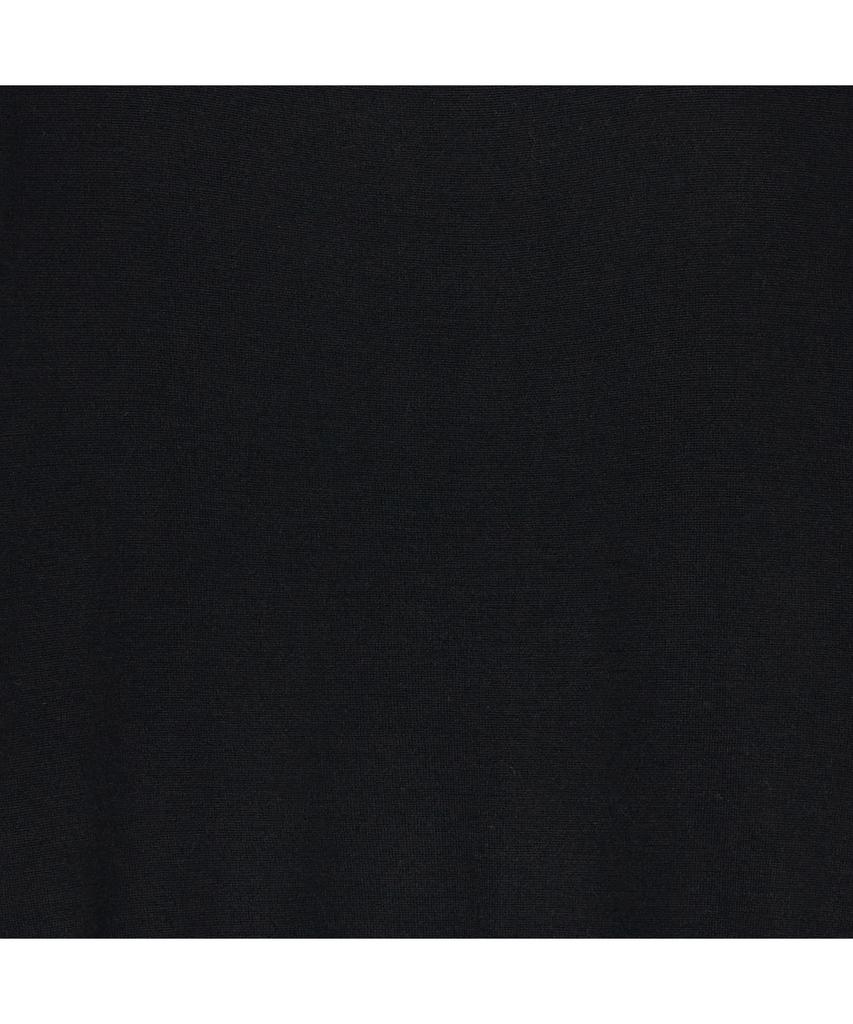 IOLO Women'S Wool Silk Crew Neck_Black