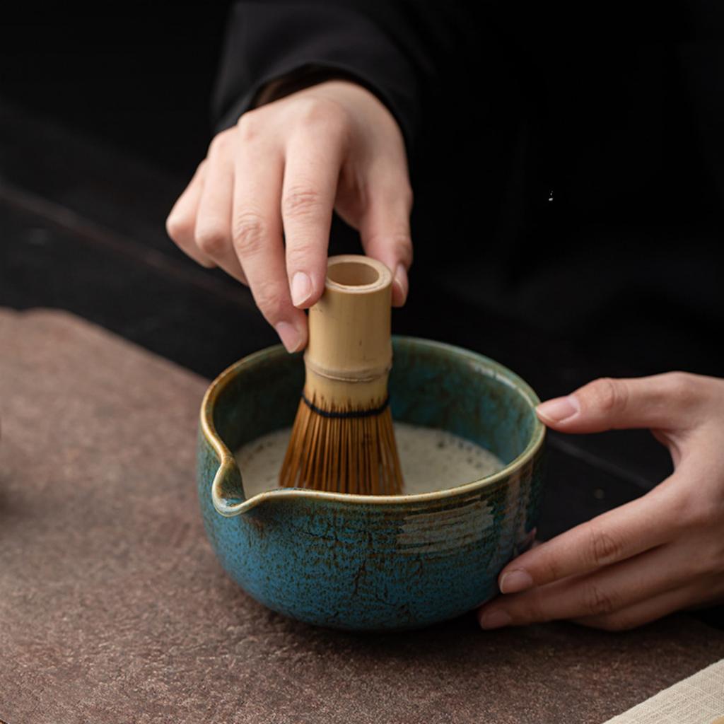 Bamboo Matcha Whisk Green Tea Powder Brush Grinder Matcha Tea Chasen Mixer Stirrer Reusable Tea Whisk Teaware Tea Tools