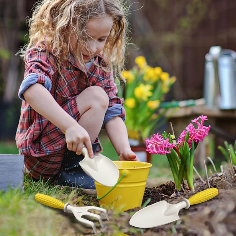 

Kids Gardening Tool Set 3 Pieces Rake Shovel Toy Kids Garden Tools For Beginners Family Children Girl Yard Lawn Outdoor Garden China Mainland