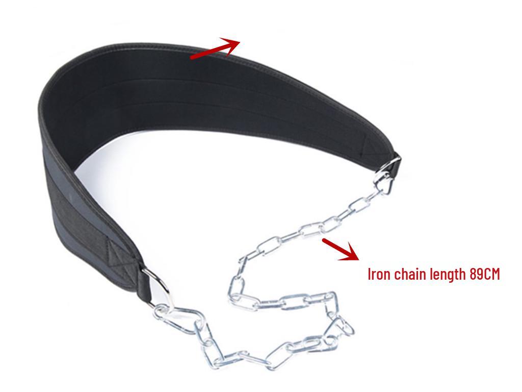 Pull-Up Weightlifting Belt for Upper Body Strength and Gym Fitness