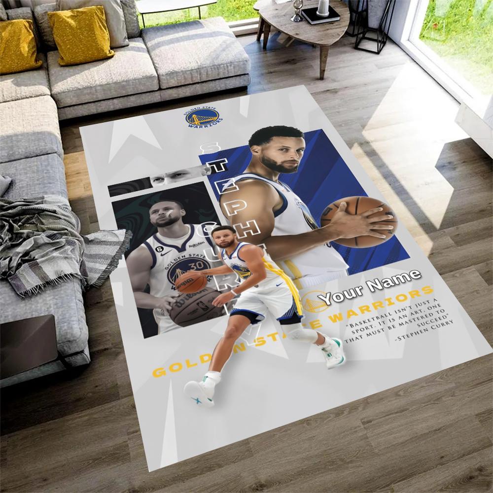 Golden State Curry Game Day Area Rug Design For Foyer Dining Room Decorate Room Bedrooms Antislip Rug Anime Office Decor