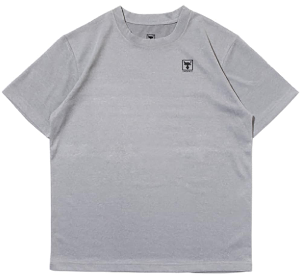 JACKALL Dry T-Shirt, Feather Gray, Size L, TS-A001