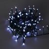 LED Outdoor String Lights 600 Lights, White, 15 M, 8 Functions, with Transformer