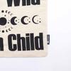 Tote Bag - Stay Wild Moon Child Natural 4oz