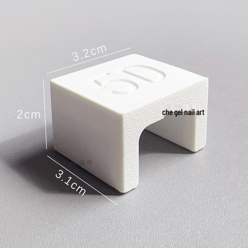 Automatic Celebrity Cat Eye French Glass Beads Magnet Nail Art.