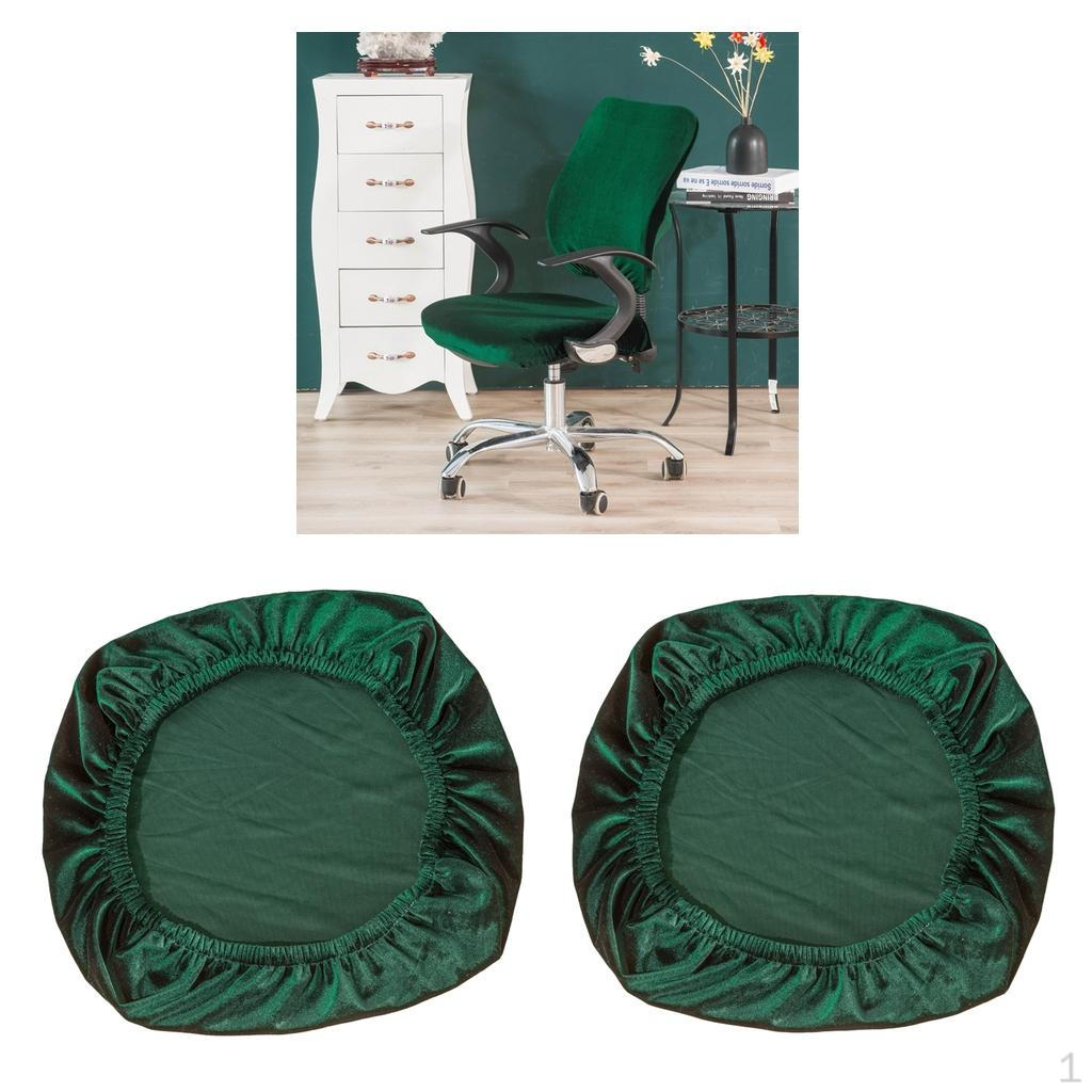 2x Съемный чехол из эластичного бархата Seating Decoreen