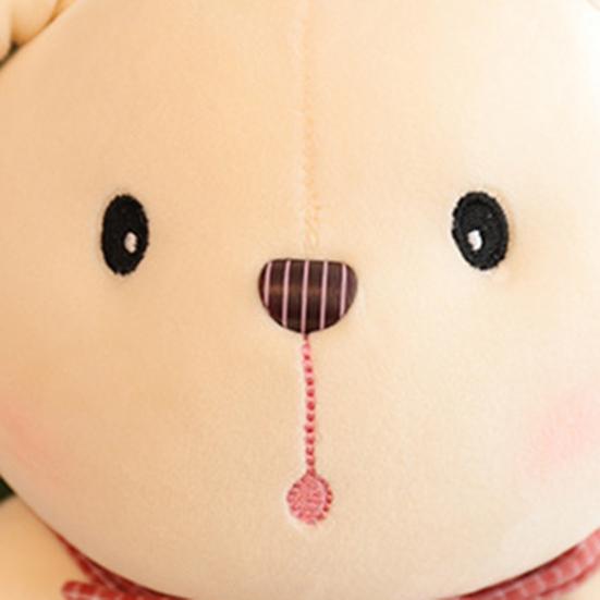 Vytahovací plyšová hračka králík Interaktivní plyšové zvířátko s přepínatelnýma ušima a nohama Legrační králík Měkká plyšová hračka pro narozeniny Velikonoce