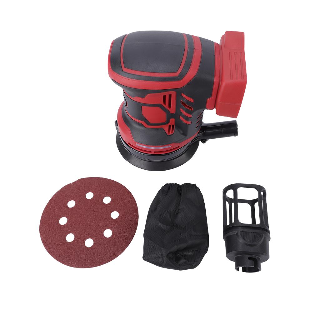 Electric Grinder Polishing Machine 3 Gears 300W Brush Motor with Battery Power Display Compatible with 18V Batteries