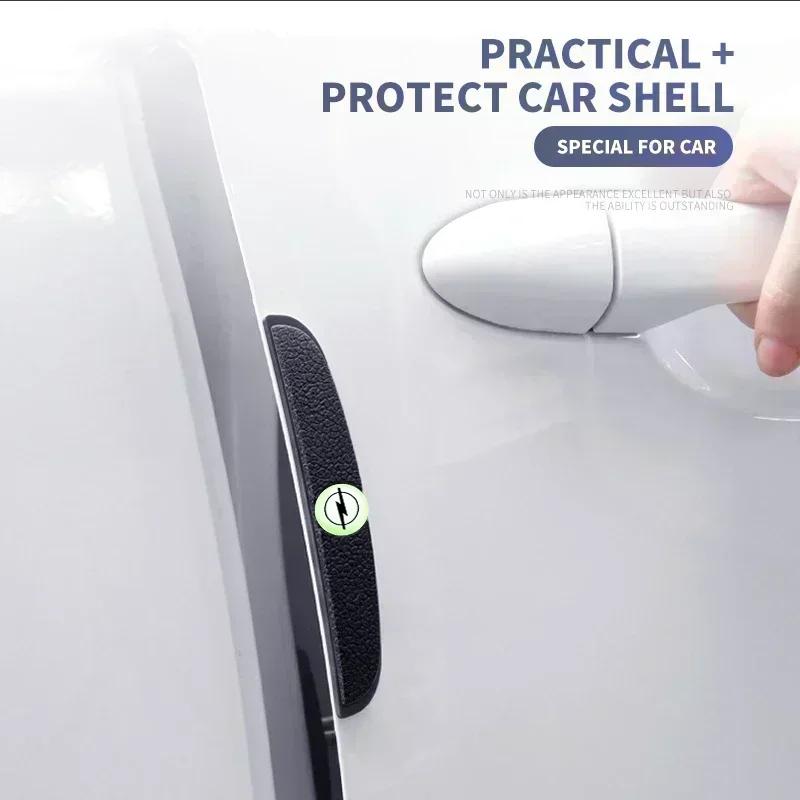 CJB1 Car Door Luminous Anti-collision Strip Protective Stickers For Opel Insignia Astra H G J Antara Vectra Vivaro Corsa C D Zafira B