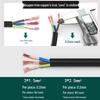 16A Three-Pin Splitter Power Cord for Server Chassis Cabinet, 2.5 Sq. 1-to-2 with Dual C13 Connections